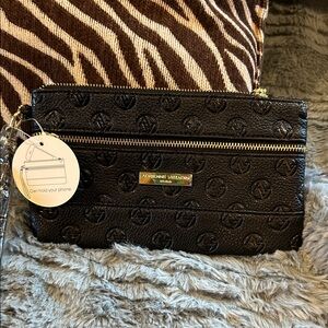NWT Adrienne Vittadini Black Phone Case or Wallet